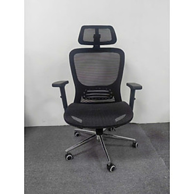 Ghế nhập khẩu, ghế văn phòng công thái học Ergonomic, xoay 360, full lưới chỗ ngồi, ngả lưng 155 độ