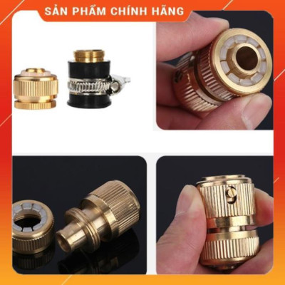 ️ Bộ dây vòi xịt nước rửa xe,tưới cây ,tăng áp 3 lần,loại 7m,10m 206701-2 đầu đồng,cút đồng+ móc khoá