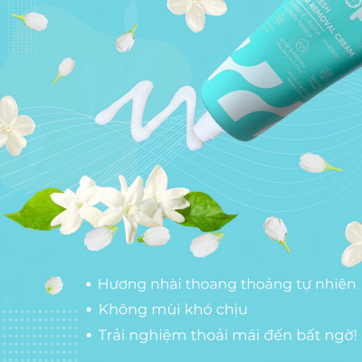 Kem Tẩy Lông Biofresh POP - Hương Nhài