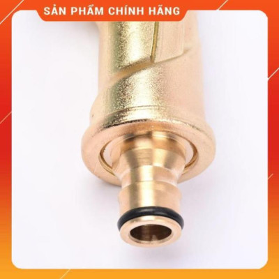 ️ Bộ dây vòi xịt nước rửa xe, tưới cây , tăng áp 3 lần, loại 7m, 10m 206701-3 đầu đồng, cút+ khăn phượt