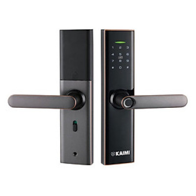 Khóa Vân Tay Kaimi S12- Viền Đồng