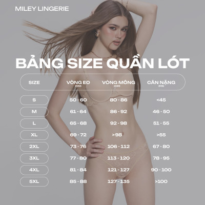 Combo 10 Quần Lót Nữ Modal Miley Lingerie (Màu ngẫu nhiên)