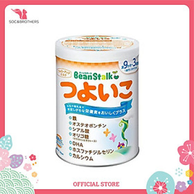 SPDD sữa công thức cho trẻ từ 9 tháng - 3 tuổi - BeanStalk Tsuyoiko hộp 800g