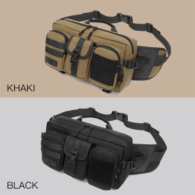 Túi đeo chéo trước ngực đeo ngang hông OZUKO chống thấm nước phong cách thể thao thời trang dành cho nam