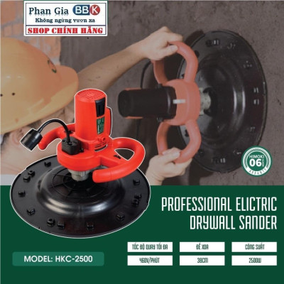 Máy Xoa Vữa Trát Tường Cầm Tay Cao Cấp HIMOKI - Công Suất Lớn 2500W, Xoa Phẳng Mọi Bề Mặt (Bảo hành 6 tháng)