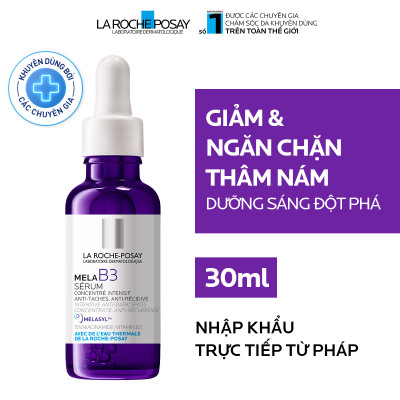 Dưỡng chất giảm thâm nám và dưỡng sáng toàn diện La Roche-Posay Mela B3 serum 30ml