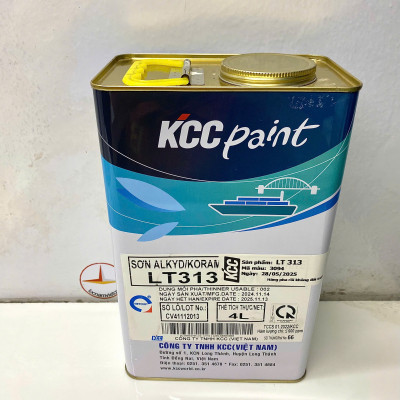 Sơn Alkyd KCC LT313 Base A màu kem 3094 _4L 