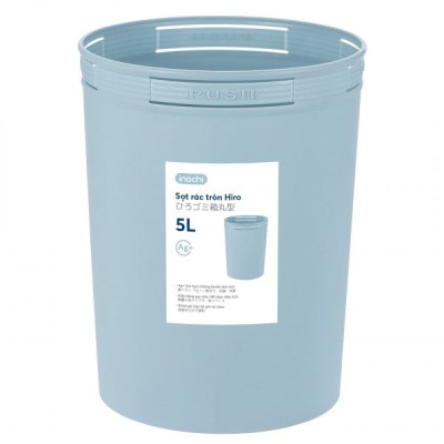 Sọt Rác Hiro, Thùng Đựng Rác 5L – 10L – 15L Dạng Tròn Sang Trọng Inochi