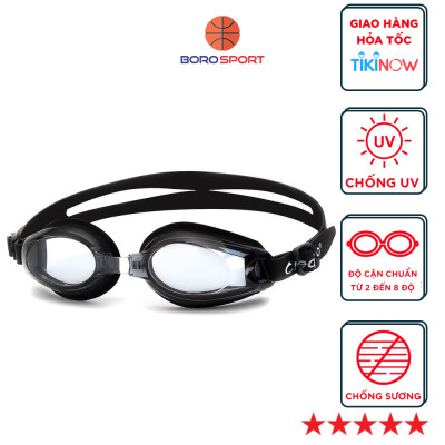 Kính bơi cận thị nam nữ Cleacco SG8100 , đủ độ cận từ 2 đến 8 độ , chống UV , chống sương - Hàng chính hãng