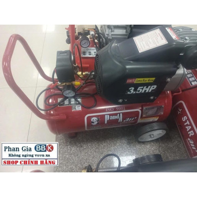 Máy nén khí PANDA 30L - 3.5HP, Chuyên dùng cho công trình, Bảo hành chính hãƞg, 100% Dây đồng
