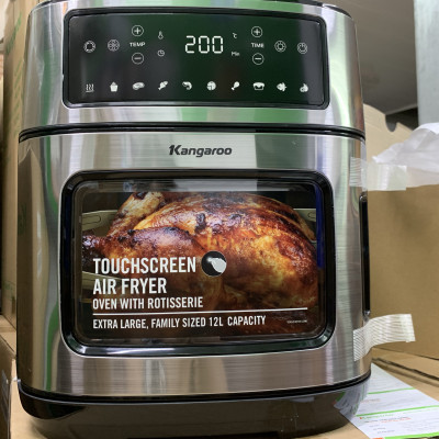 Lò Chiên Không Dầu Kangaroo KG12AF1A  (12 Lit)  - Hàng chính hãng