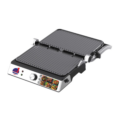 Máy Kẹp Nướng Bánh Mì Đa Năng Nướng Cá Bánh Mì Thịt Xiên 2 Mặt Chống Dính Bennix BN-901EG- Hàng Chính Hãng