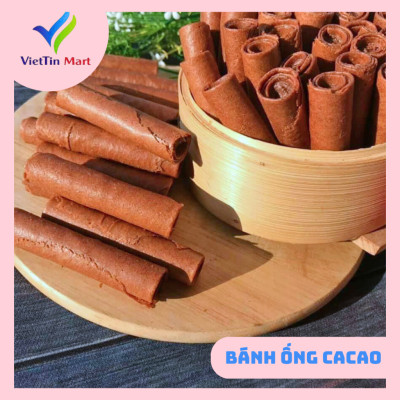 Bánh Ống CaCao Đặc Biệt Viettin Mart 450Gr
