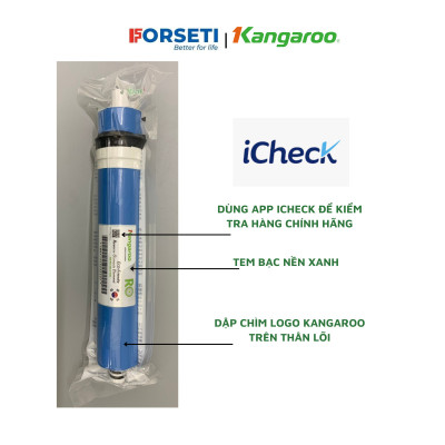 LÕI LỌC NƯỚC SỐ 4 MÀNG R.O FILTECH - Hàng chính hãng