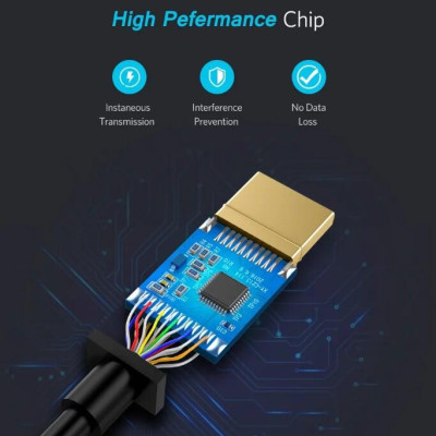 Ugreen UG10461MD112TK 18CM màu Đen Cáp chuyển đổi Mini DP sang HDMI hỗ trợ phân giải 1920x1080 - HÀNG CHÍNH HÃNG