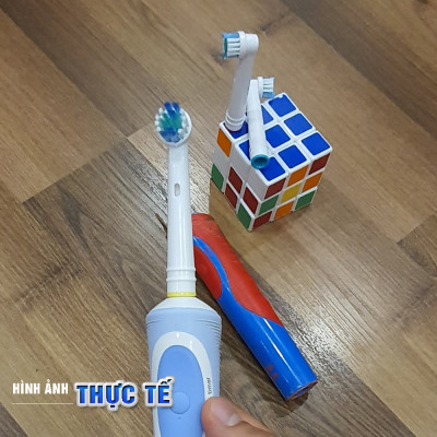 Cho máy Oral B Braun, bộ 4 Đầu Bàn Chải đánh răng điện thay thế MIHOCO EB17-P 