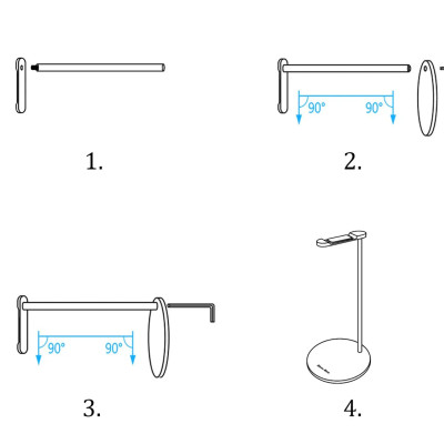 Kệ Nhôm Để Tai Nghe, Giá Đỡ Treo Headphone Besti, Hợp Kim Nhôm Cao Cấp Kiểu Dáng Sang Trọng Để Bàn - Hàng Chính Hãng