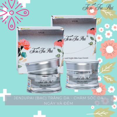 JENJUPAI (BẠC) KEM DƯỠNG TRẮNG DA - CHĂM SÓC DA NGÀY VÀ ĐÊM 