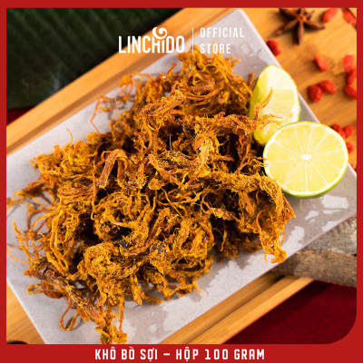 Khô Bò Sợi _ Tùng Phương Du Ký _ Loại 100 Gram ( LOẠI HỘP )