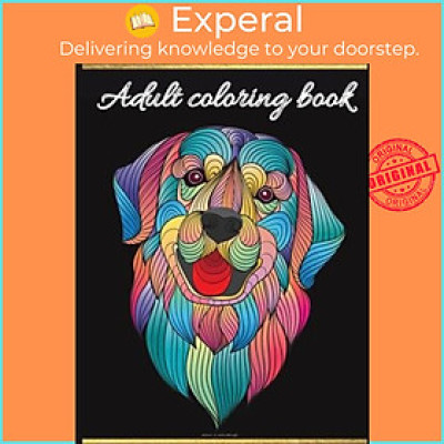 Sách - Adult coloring book : Stress Relieving Coloring Book with Animals, Flowers,  by Anna O'Annabelle (paperback)