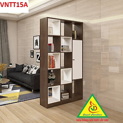 TỦ KỆ TRANG TRÍ KIÊM VÁCH NGĂN VNTT15 - Nội thất lắp ráp Viendong Adv