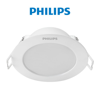 Bộ 04 bóng đèn âm trần Philips LED Eridani hiệu suất ánh sáng cao - Công suất (7W, 10W), ánh sáng trắng