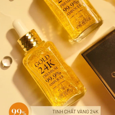 Serum tinh chất vàng 24k The Rucy Premium 99% Ampoule (50ml) - Hàng chính hãng