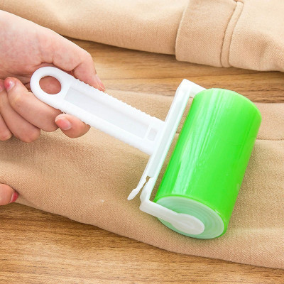 Cây Lăn Lông Dạng Gel Silicon Lấy Lông Chó Mèo, Bụi Bẩn Trên Quần Áo Giường Nệm