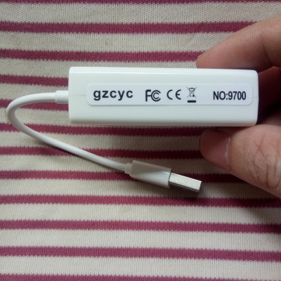 Cáp USB to LAN - Cáp nối từ cổng USB ra cổng mạng LAN - Cáp usb to LAN có dây, màu trắng - Hàng chính hãng