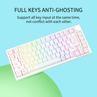 Bàn phím cơ Newmen GM326 E-Sports (Volume control Buton) - Hàng Chính Hãng