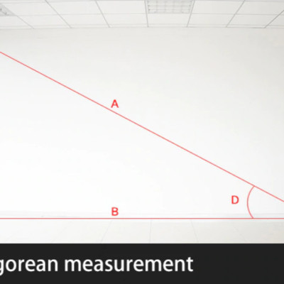 Thước đo khoảng cách và Đo góc New Edition bằng tia Laser xịn độ chính xác cao AGD-WAY