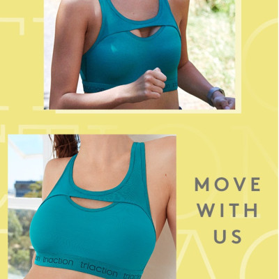 Áo tập Thể thao nữ Triumph 3265 mút mỏng, không gọng