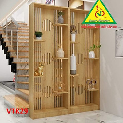 Vách ngăn tủ kệ VTK29 - Nội thất lắp ráp Viendong Adv