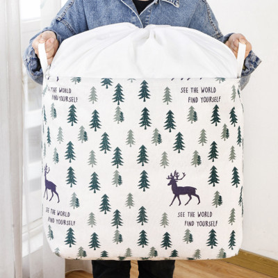 Túi vải Canvas đựng quần áo - Sọt đựng đồ túi chăn 100L cao cấp gấp gọn, chống thấm nước - Giỏ đựng đồ, chăn mền  - Chính hãng D Danido