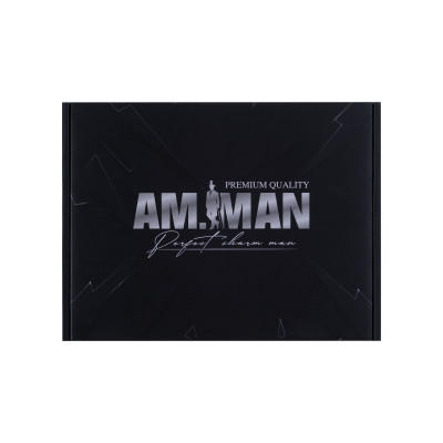 Combo tinh hoa nam giới AM MAN: Sữa tắm gội nam AM FANTASTIC 5in1 365ml & Gel rửa mặt AM AGERASIA 100ml & Bọt vệ sinh nam AM CHERISH 120ml kèm hộp túi làm quà tặng