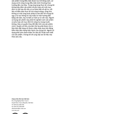 Chống thấm không cần đục gạch, chống thấm sân thượng, sàn mái lộ thiên - Sikalastic 590 (thùng 20kg)