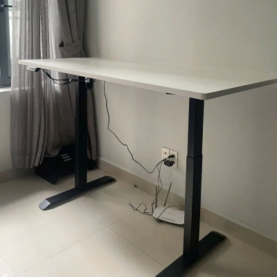 Bàn nâng hạ 1 motor 2 phân đoạn MAH-D12 Mặt bàn MDF dày 25mm