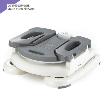 Ghế ăn dặm cho bé gấp gọn nâng hạ độ cao Mastela 07110 / 07112  - Ghế tập ăn dặm cho bé chuẩn ASTM Mỹ BPA Free