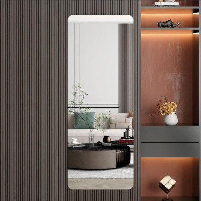 Gương Treo Dán Tường Acrylic Toàn Thân Hình Chữ Nhật Chống Vỡ Soi Dán Tủ Quần Áo Kích Thước 100x30cm An Toàn Tiện Lợi