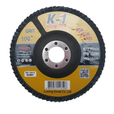 10 viên Đá nhám xếp 100# | Đĩa ráp xếp | Bánh nhám xếp K1 D100 100#