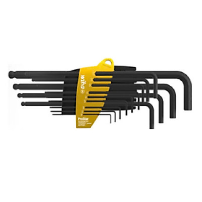 Bộ lục giác Wiha 24851 màu đen 13 chi tiết hệ inch (mã 24189 kèm hộp)