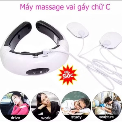 MÁY MASSAGE CỔ VAY GÁY ĐA CHỨC NĂNG MẪU MỚI CHẤT LƯỢNG
