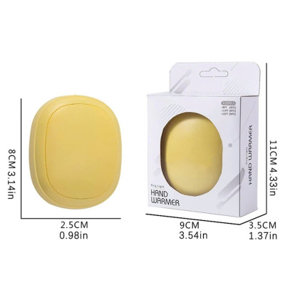 Máy Sưởi Tay Mini Cầm Tay Làm Ấm Nhanh 8s Sạc USB 2 Mức Độ Nhiệt Tùy Chỉnh Chế Độ Kèm Dây Treo Tiện Dụng Văn Phòng Du Lịch Phượt Dã Ngoại – Hàng Nhập Khẩu