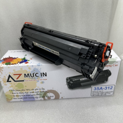 Hộp mực AZ 312 - 35A Dùng cho máy in Canon 3050, Hp P1005, P1006 - Hàng chính hãng