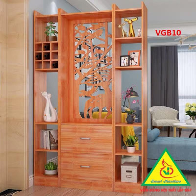 KỆ VÁCH NGĂN PHÒNG KHÁCH , NHÀ BẾP ( 1VÁCH 2 KỆ) VGB06 