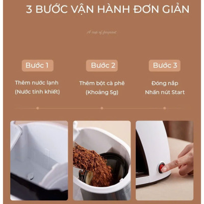 Máy pha trà và cà phê Konka LFKJ-2501, đảm bảo hương vị thơm ngon và đậm đà, hàng chính hãng, BH 12 tháng