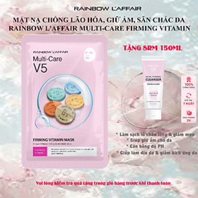 Hộp 10 mặt nạ chống lão hóa - ngừa mụn - săn chắc da Rainbow L