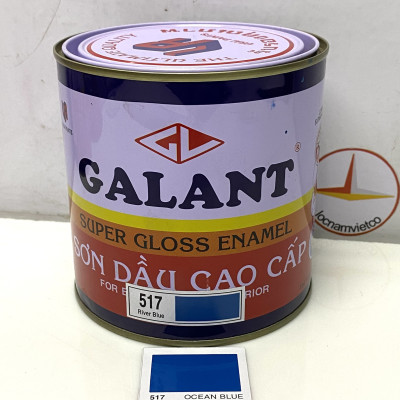Sơn dầu Galant màu Ocean Blue 517 _ 0.8L