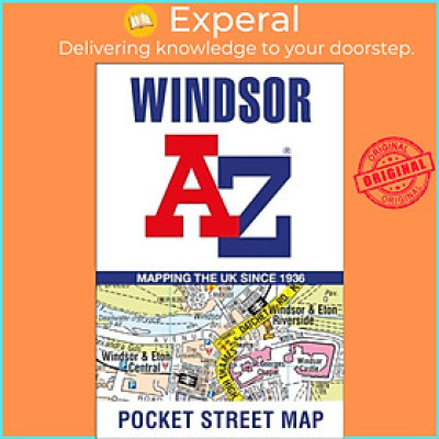 Sách - Windsor A-Z Pocket Street Map by A-Z Maps (UK edition, paperback)