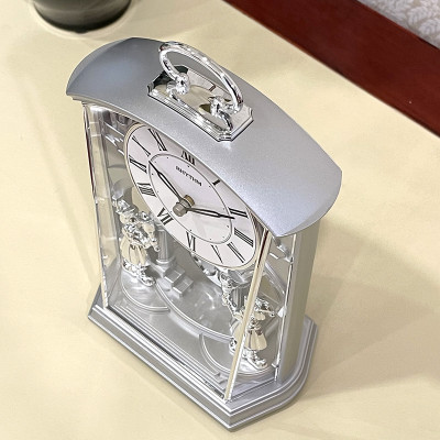 Đồng hồ để bàn Rhythm 4RP796WR19 Kt 14.0 x 22.8 x 8.3cm, 390g Vỏ nhựa. Dùng Pin.